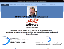 Tablet Screenshot of mr-software.de